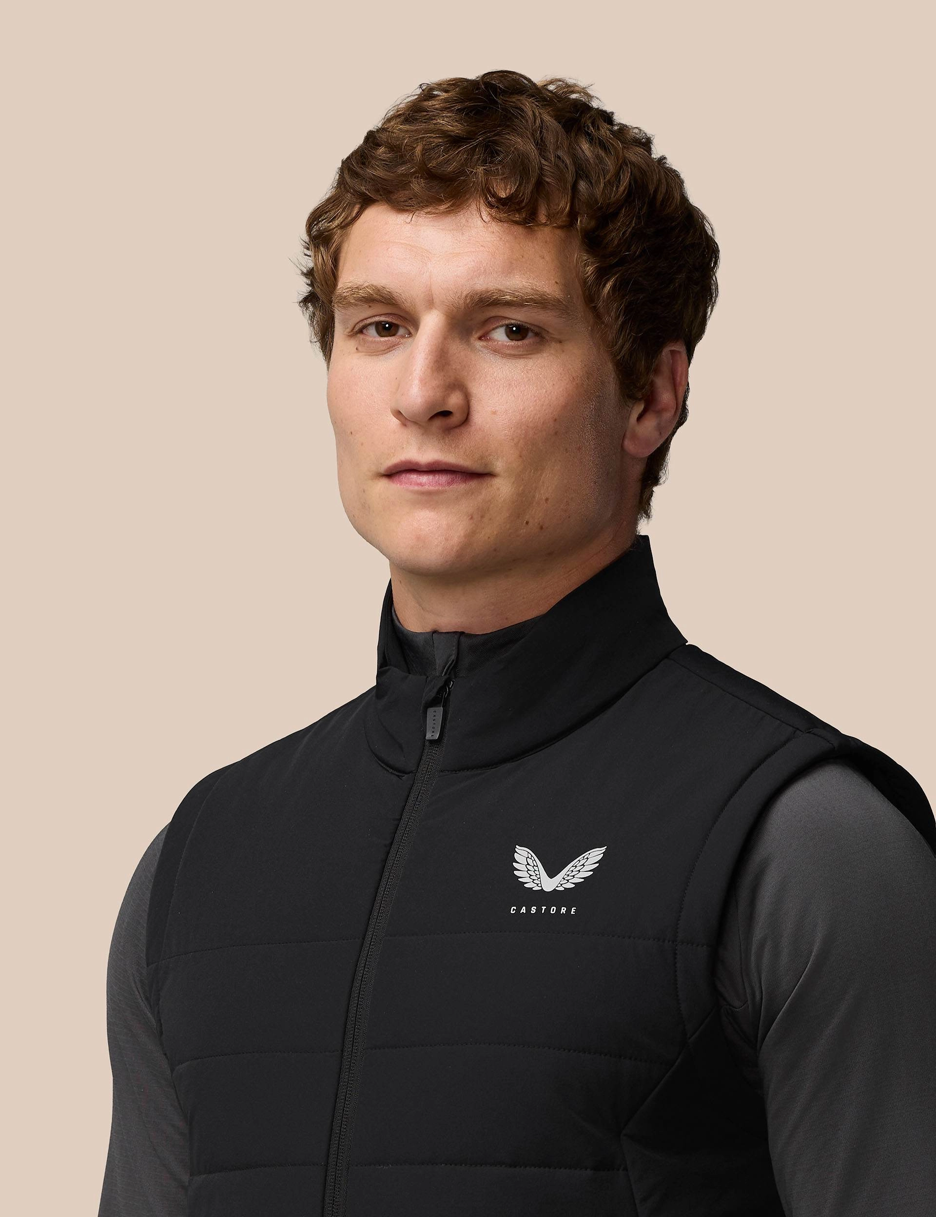 Winter Fashion Summer Wear Gilet - Black/Silver Reflective