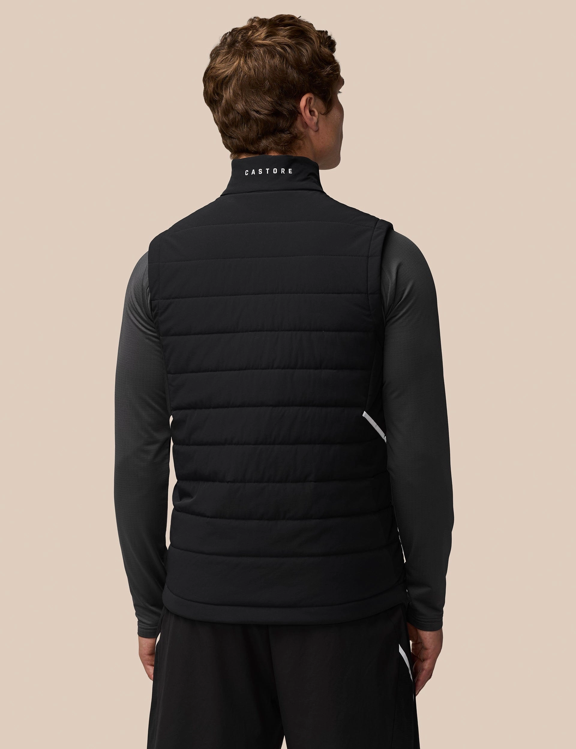 Gilet - Black/Silver Reflective Easy Wear World Glow