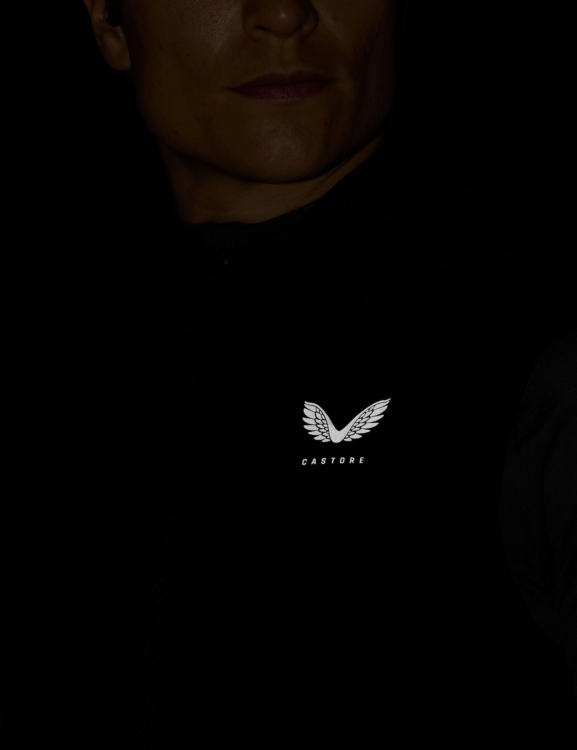 Gilet - Black/Silver Reflective Street Wear