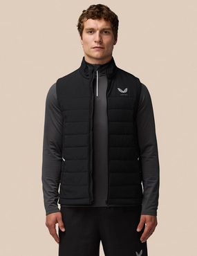 Cozy Sweater Gilet - Black/Silver Reflective