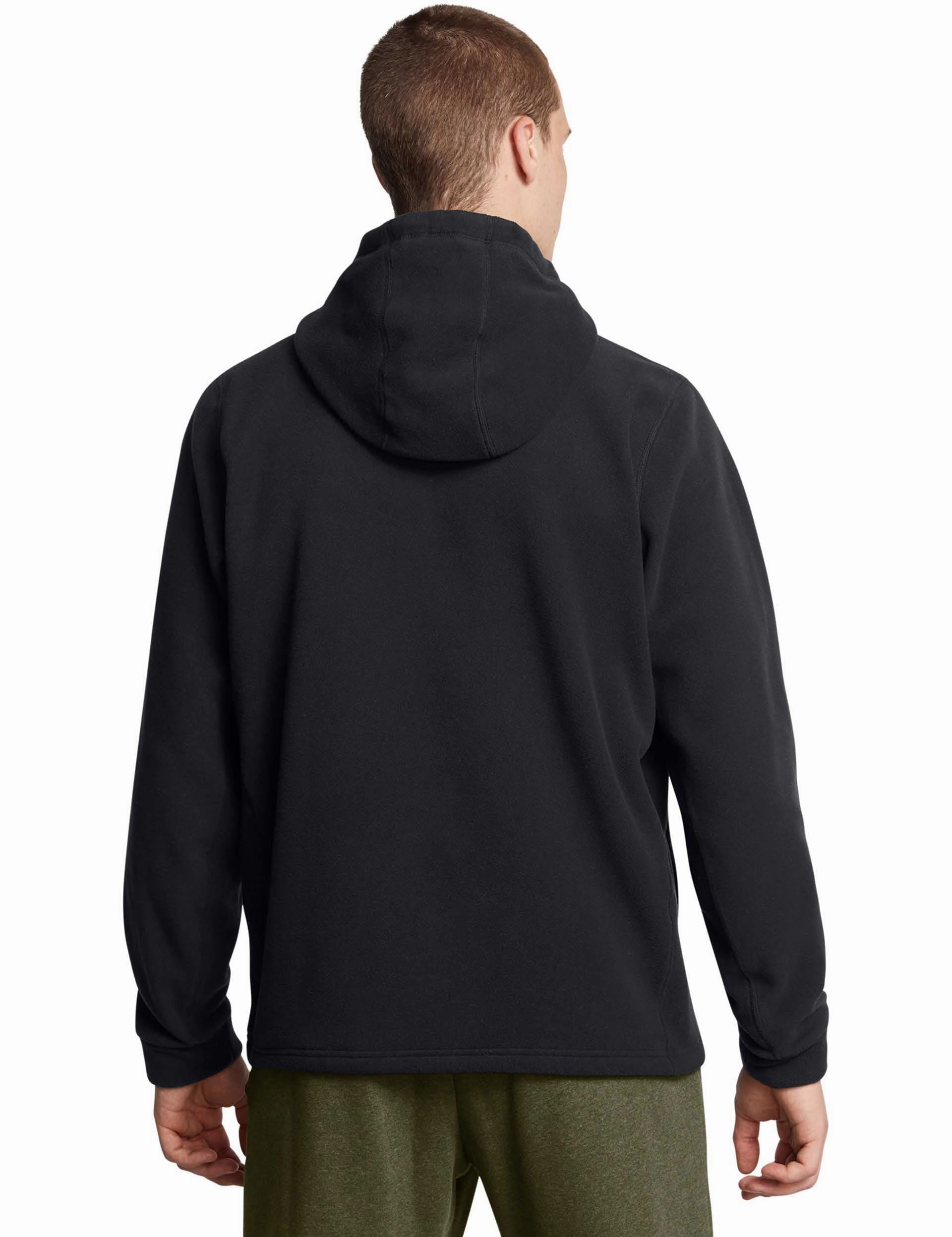 Gamer Aesthetic Expanse Fleece Hoodie - Black/Black
