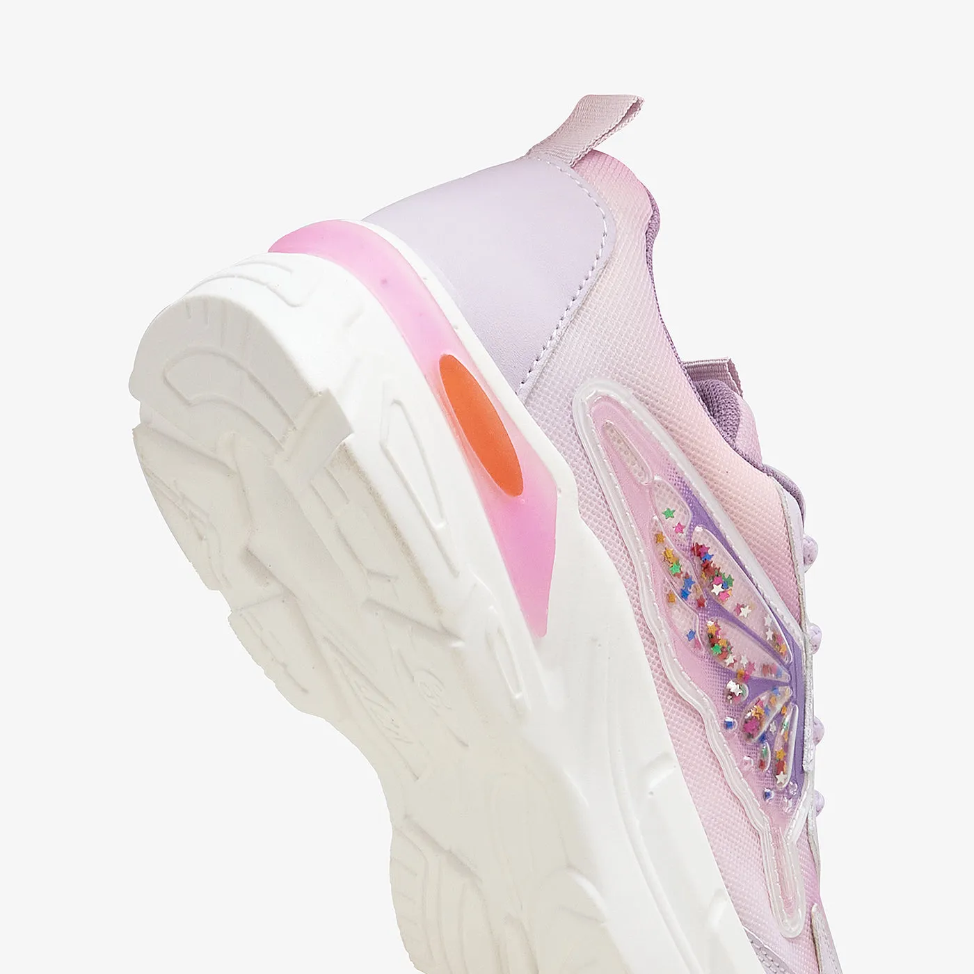 Long   Lasting Girls Bubblegum Sneakers