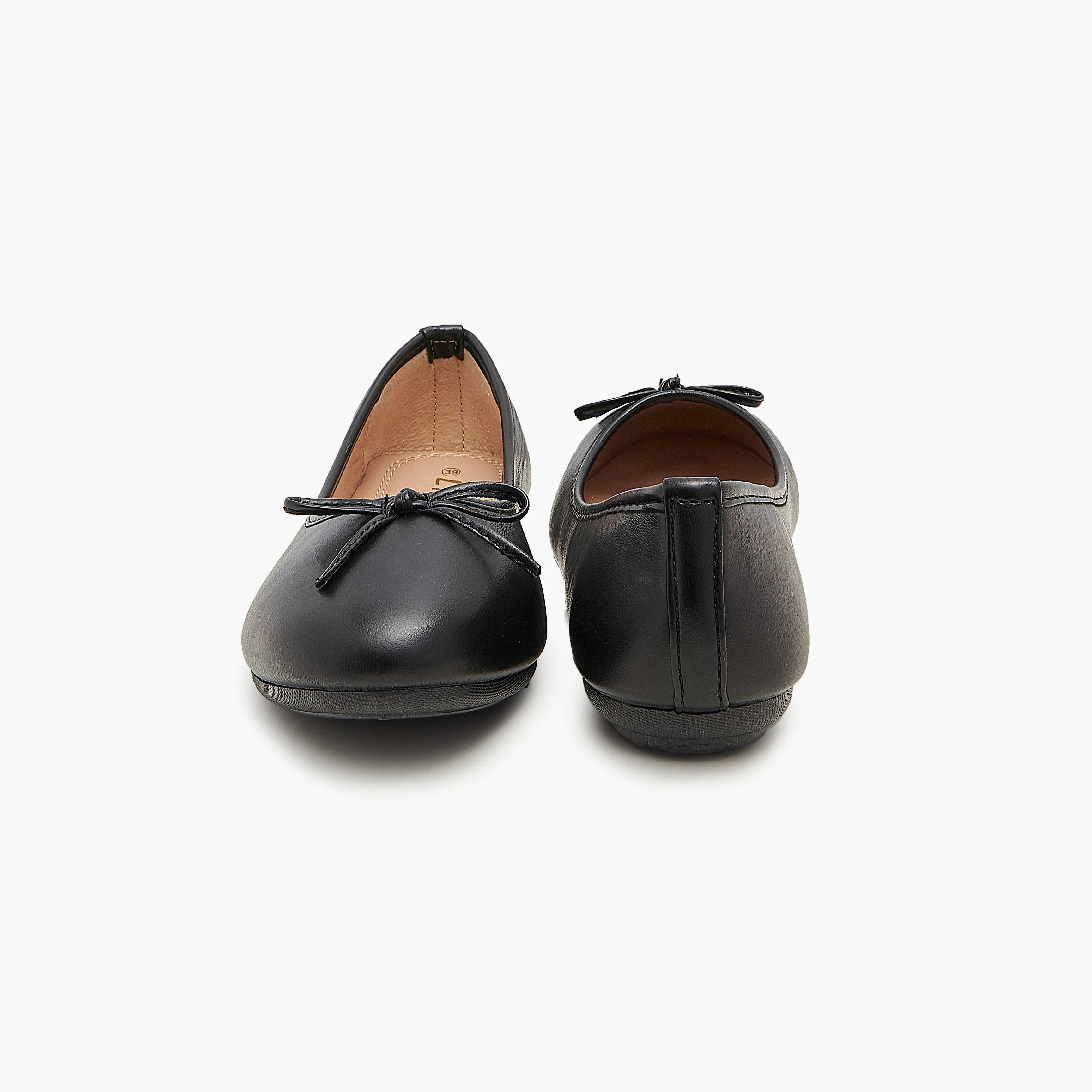 Girls' Classic School Pumps Sustainable Lining