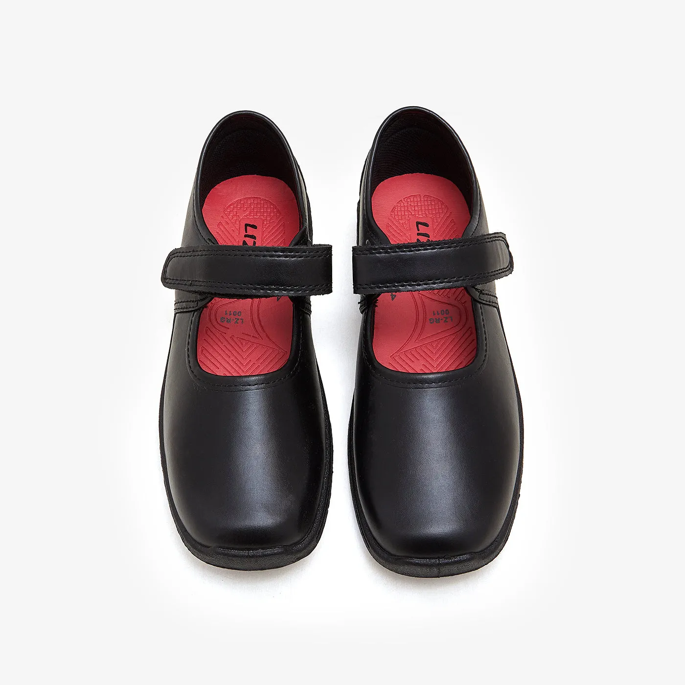 Practical Girls' Cushioned School Shoes