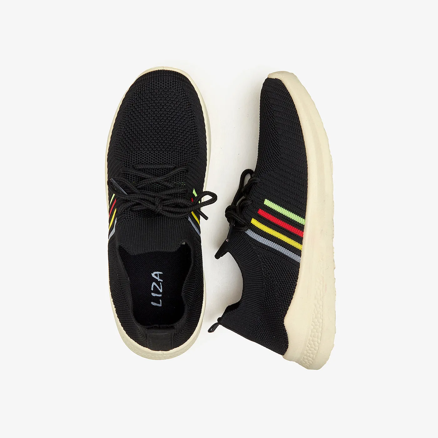 Cross Training Ready Energy Boost Girls Lace-Up Sneakers