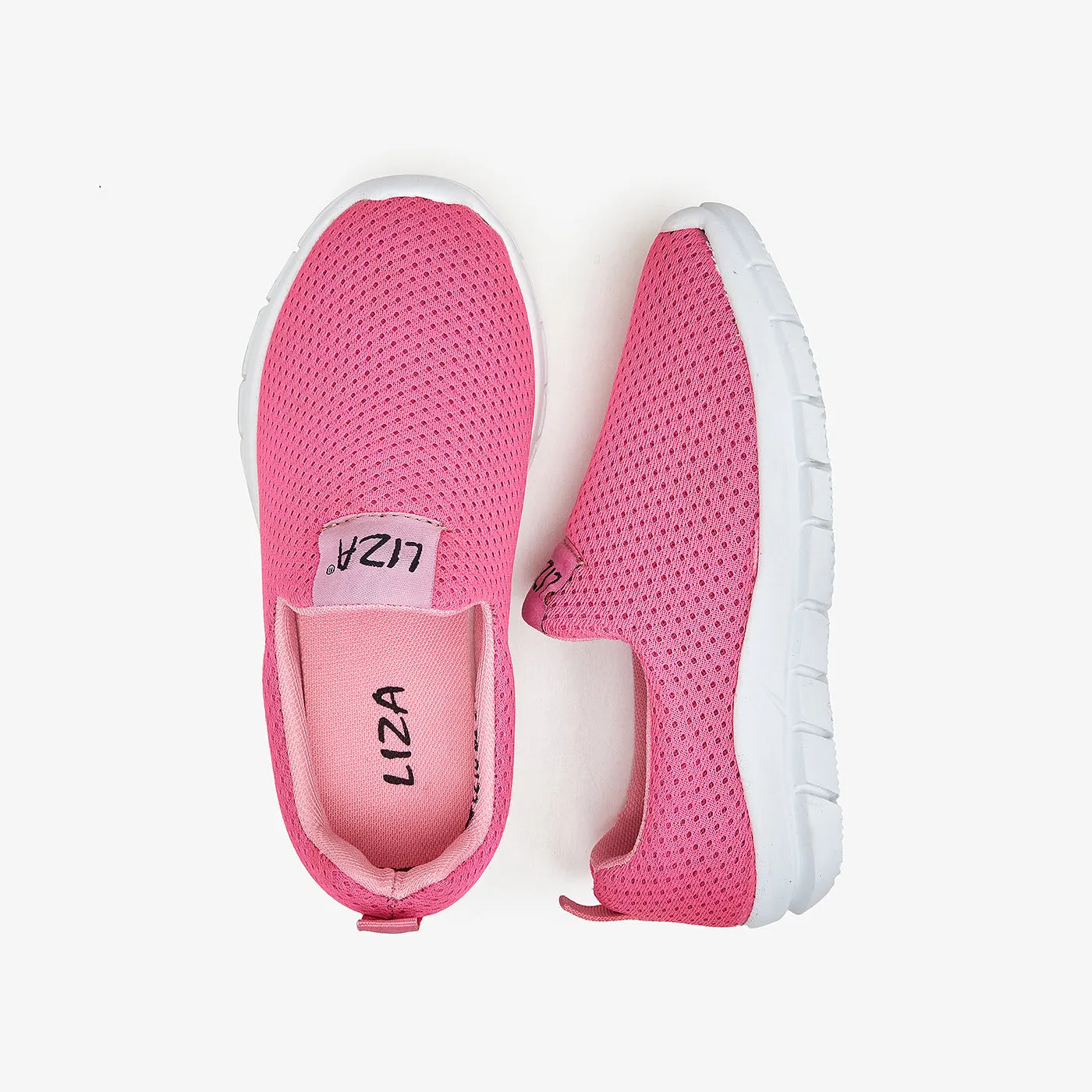 Girl's Mesh Slip-On Shoes neoprene running shoes