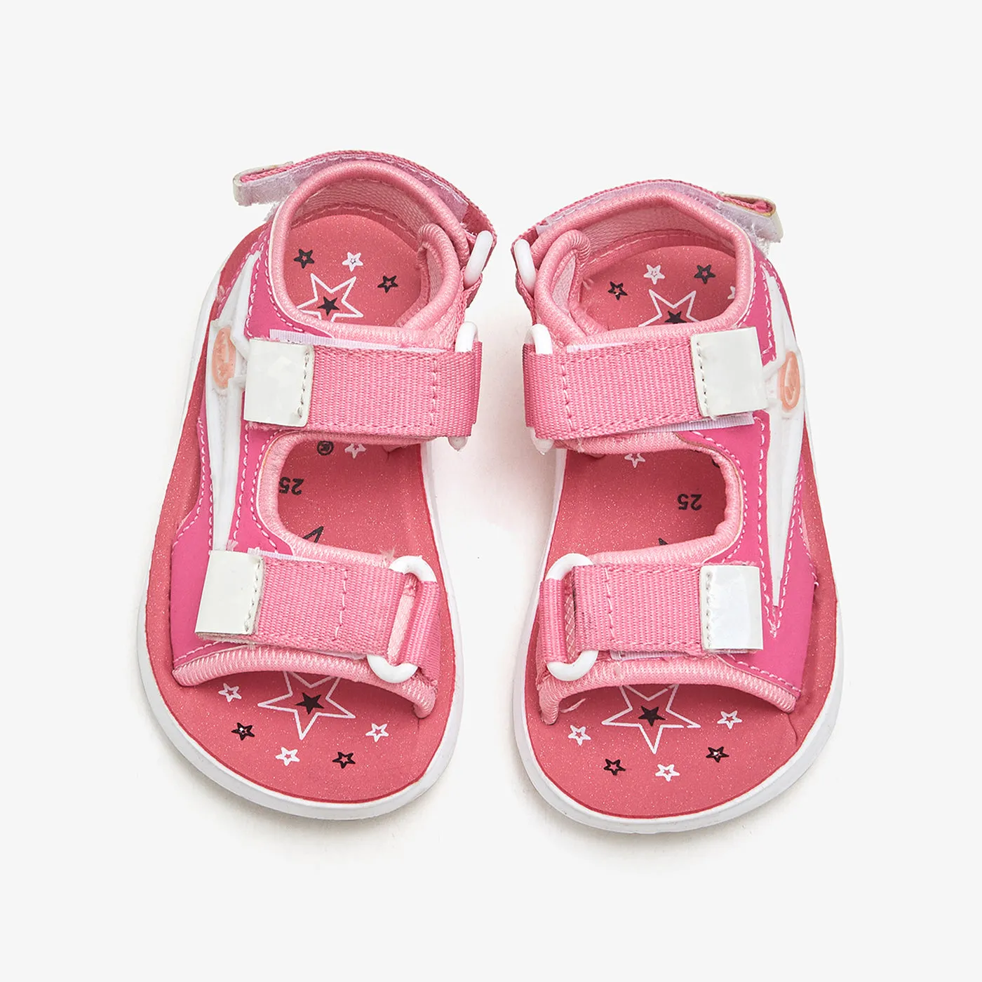 Girls' Starry Stride Sandals Cushioned Step Amateur - runner