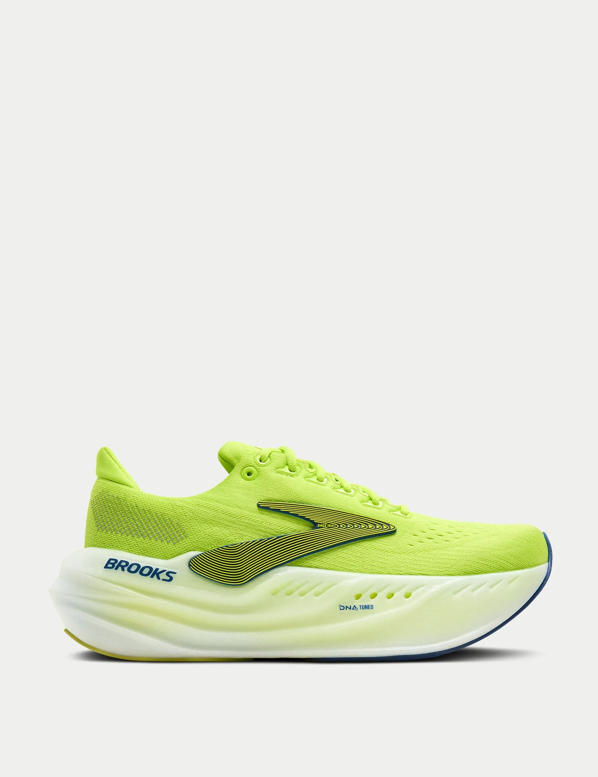 monochromatic shoe look Glycerin Max - Lime/Navy Peony/White