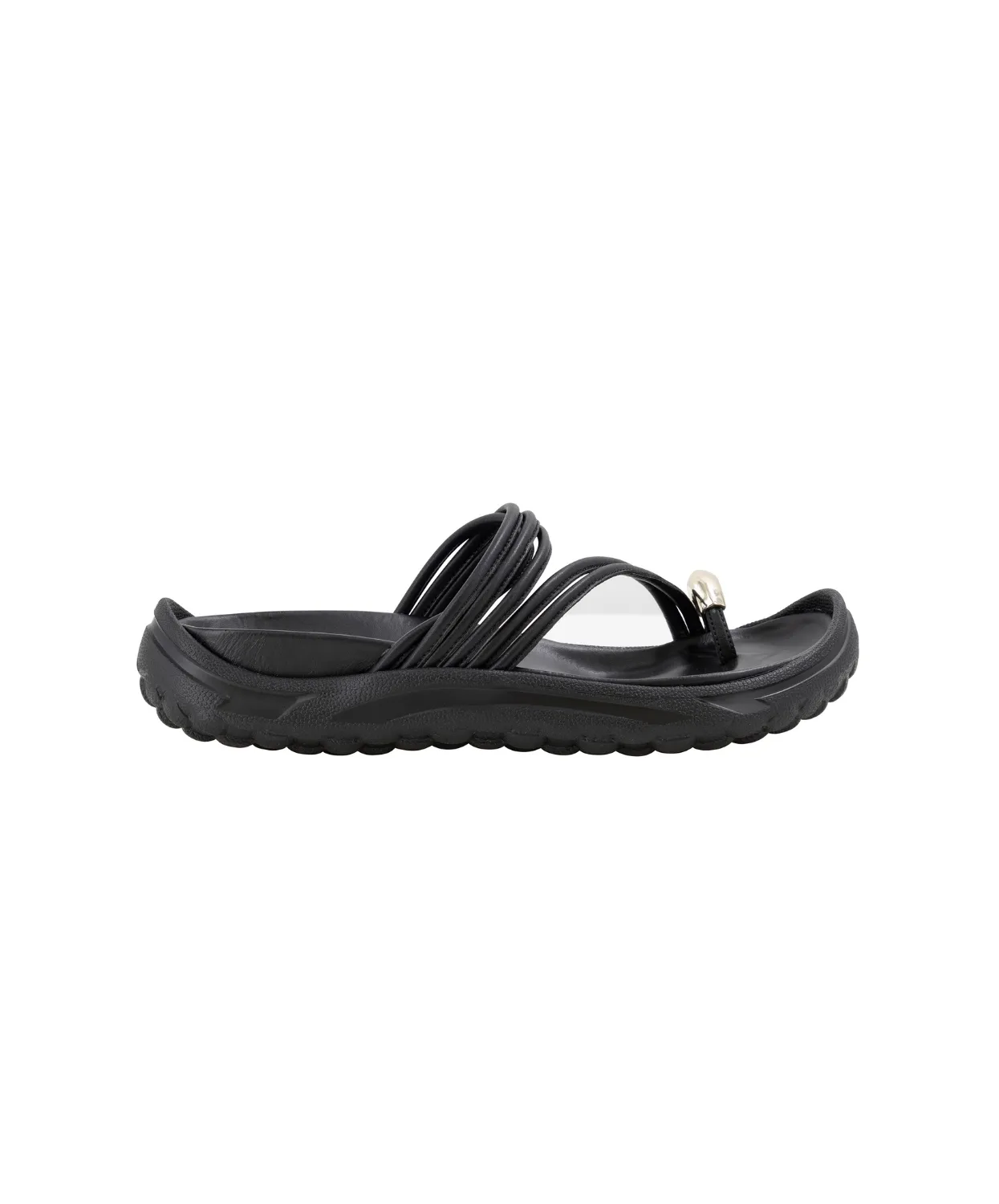 MBT Cho Black Womens Recovery Slides running in a desert oasis area shoes unisex running