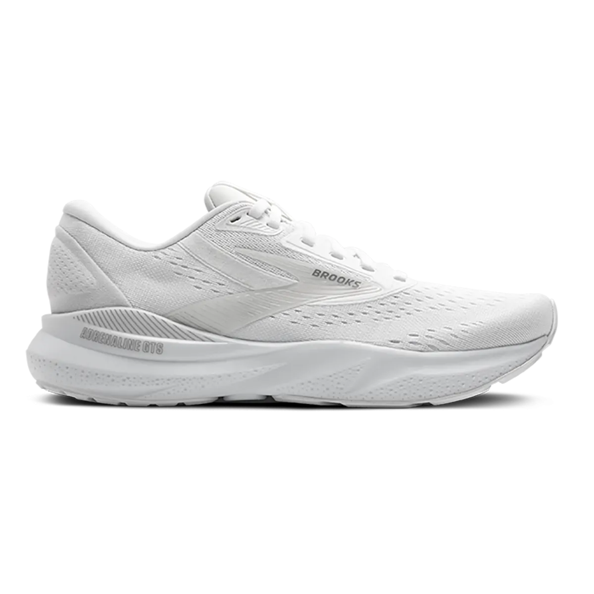 water - resistant shoes mental health benefits Brooks Adrenaline GTS 24 White - Oyster - Alloy