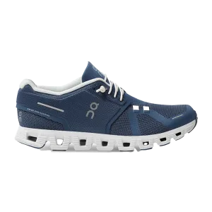 ON Cloud 5 - Denim - White Sprinting Aid padded insole shoes