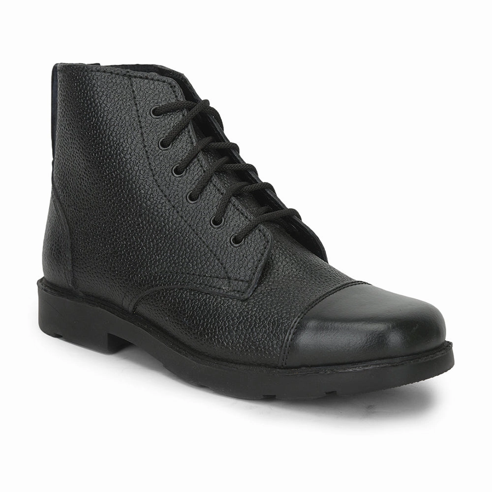 Prefect Formal Black Lace Up Shoes For Men 8131-11SEV By Liberty mid - range quality shoes