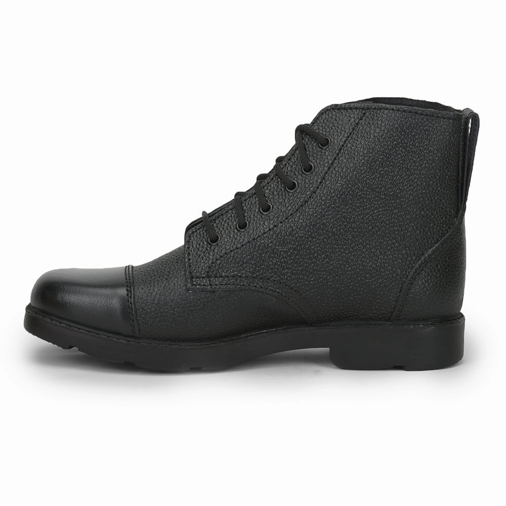 Prefect Formal Black Lace Up Shoes For Men 8131-11SEV By Liberty hook - and - loop running option Ventilation Perforations
