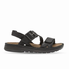 Naot Women's Castelo - Black Soft Leather Car Cool