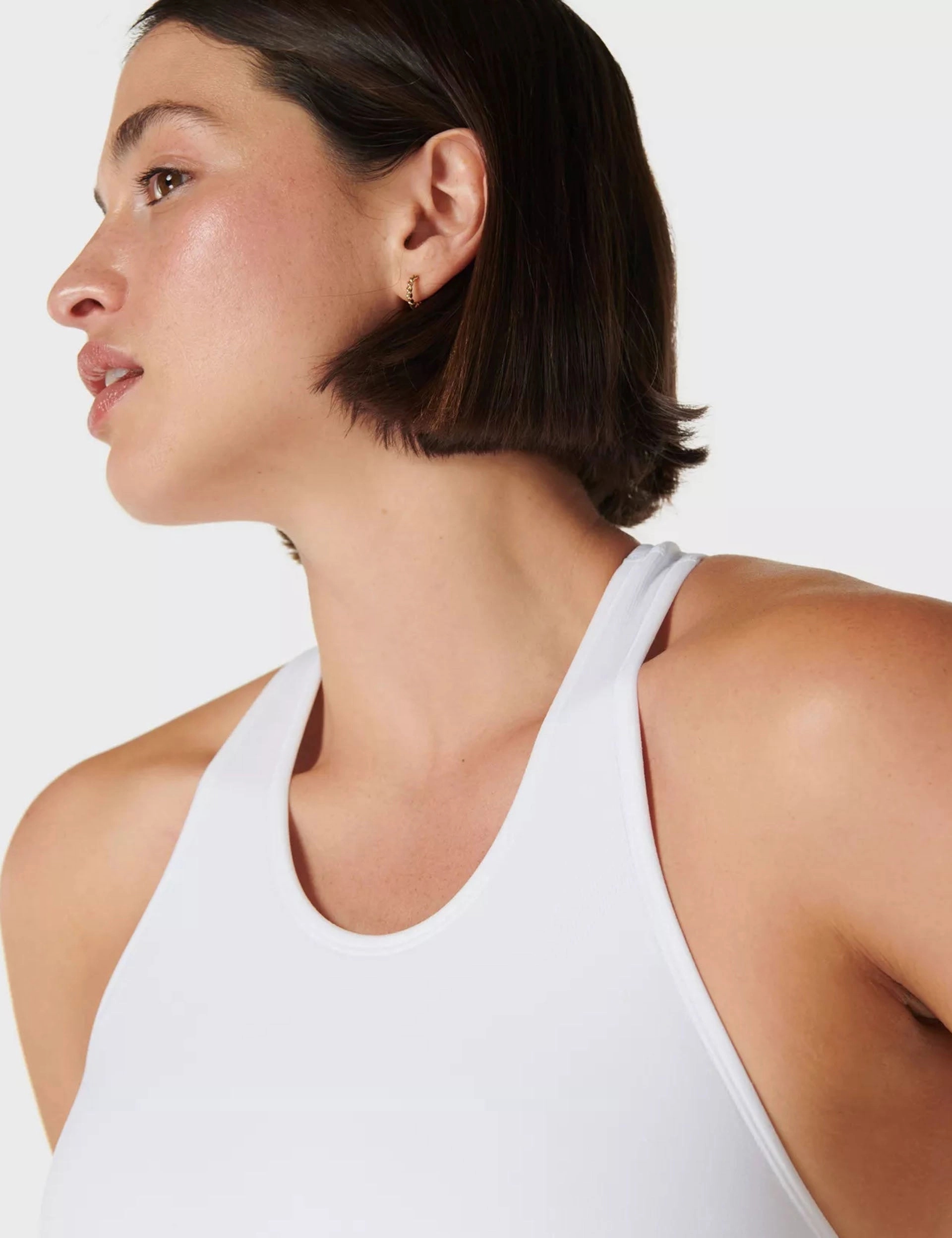 Stamina Seamless Sports Bra - White Zen Ease
