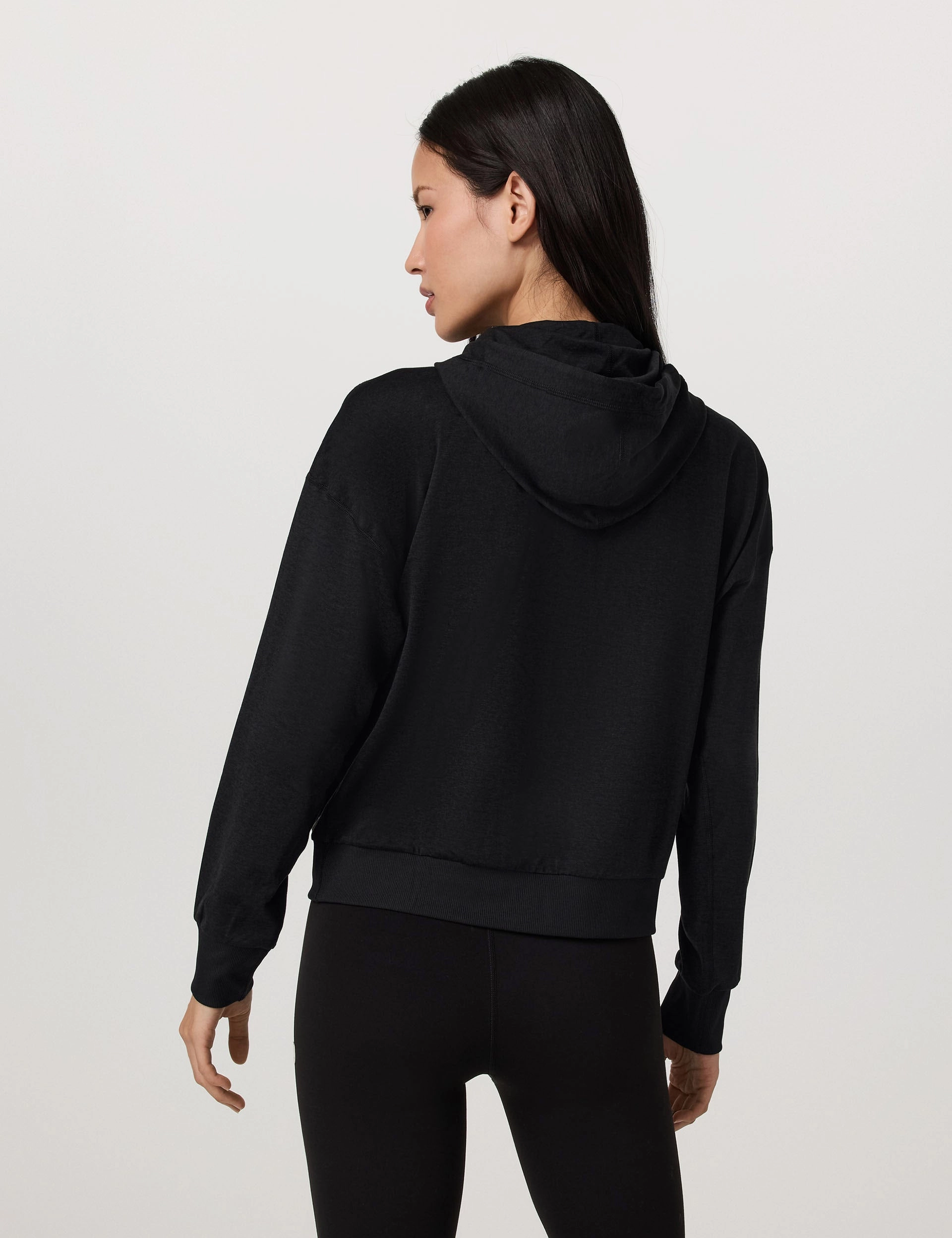Bee like Halo Modern Pullover Hoodie - Black Heather