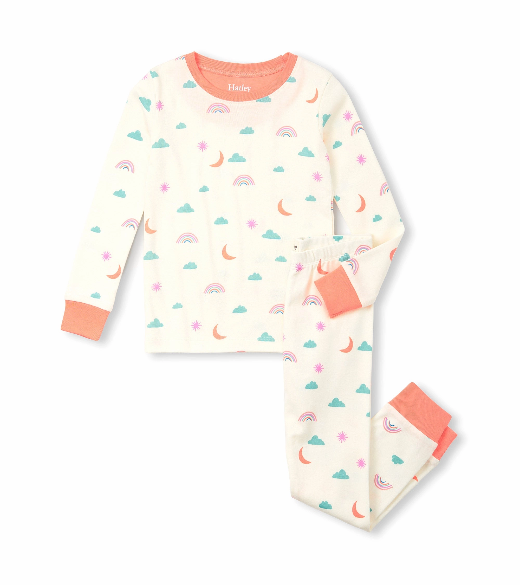 Low - heat dry Drip - dry Hatley Cotton Pajama Set - Charms