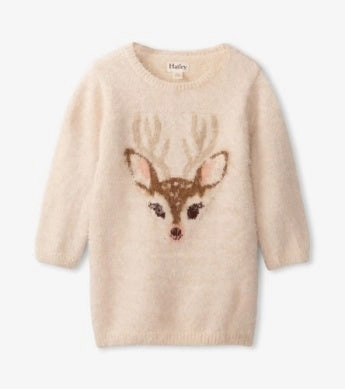 Hatley Holiday Furry Dress Icon Glow