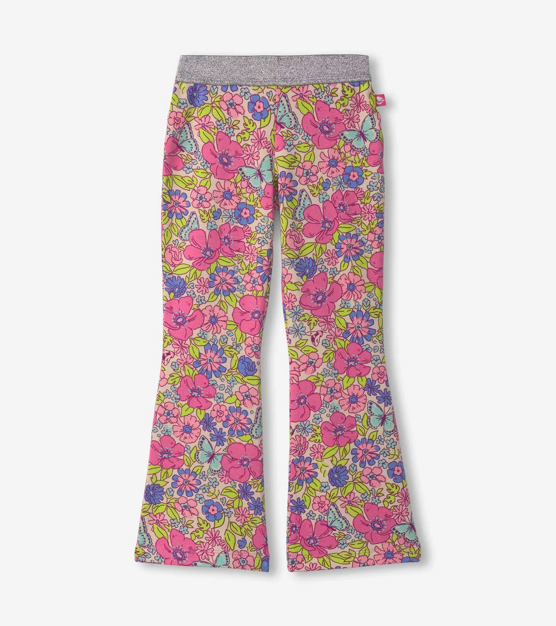 Hatley Stretch Bell Bottoms - Groovy Flowers Childish Wizard outfits for children