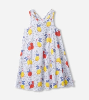 Hatley Trapeze Dress - Fresh Citrus Band outfits for kids Monochromatic outfits for children