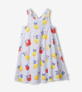 colorful Hatley Trapeze Dress - Fresh Citrus