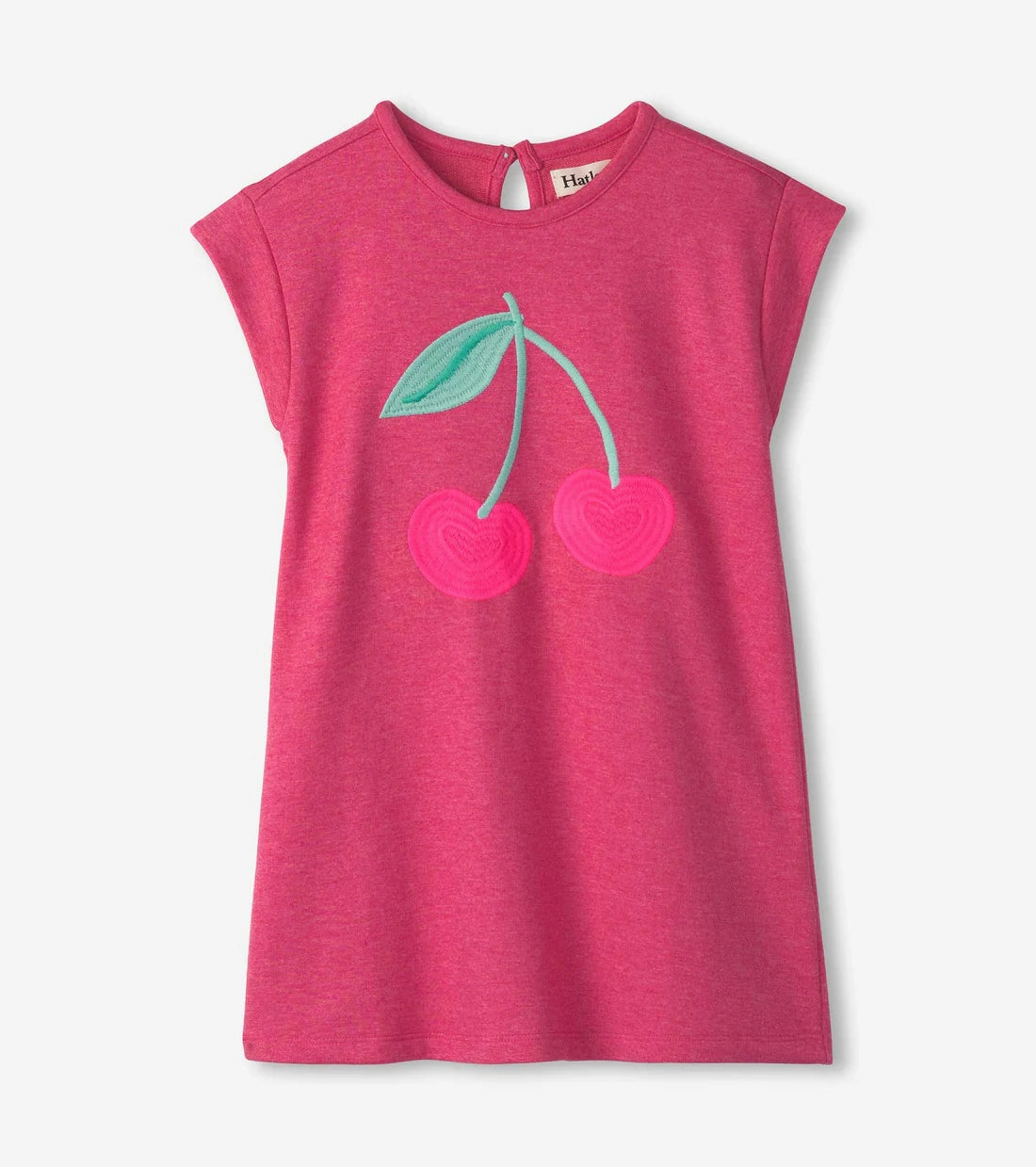 Recycled No - iron Hatley Ultra Lightweight Dress - Cherry