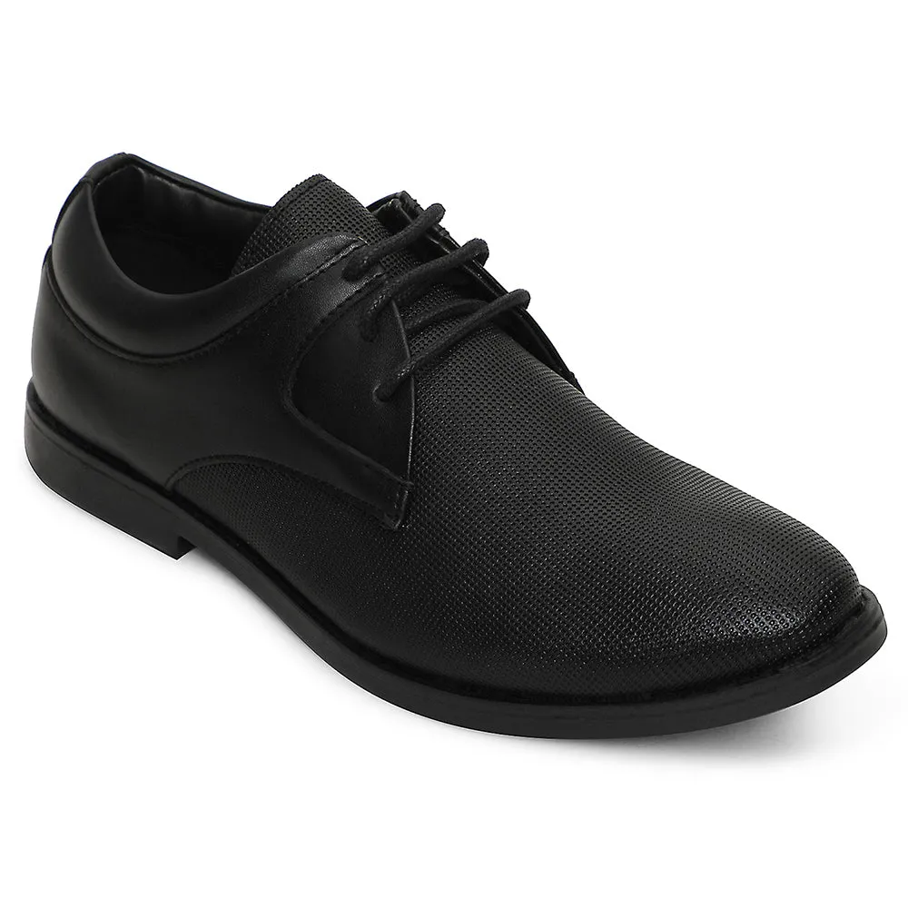 healthy - living Healers Black Formal Lacing Derby Shoes For Men DERBO-10E By Liberty