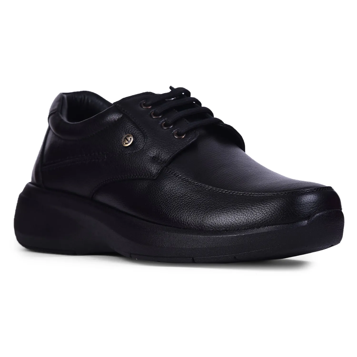 recycled content shoes Healers Black Formal Mocassin Shoes For Men E823-03 By Liberty