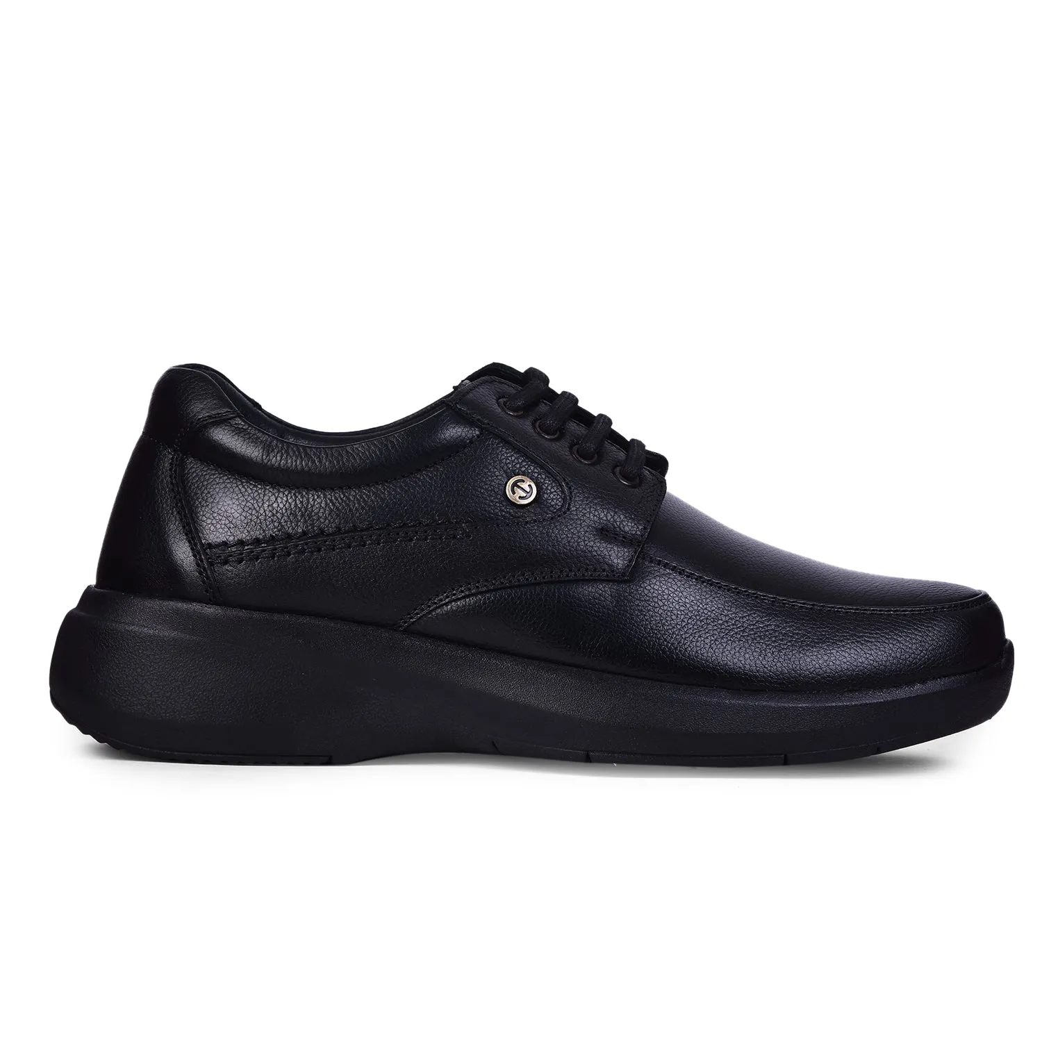 Healers Black Formal Mocassin Shoes For Men E823-03 By Liberty jogging footwear Energy absorbing