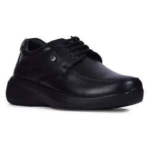 recycled content shoes Healers Black Formal Mocassin Shoes For Men E823-03 By Liberty
