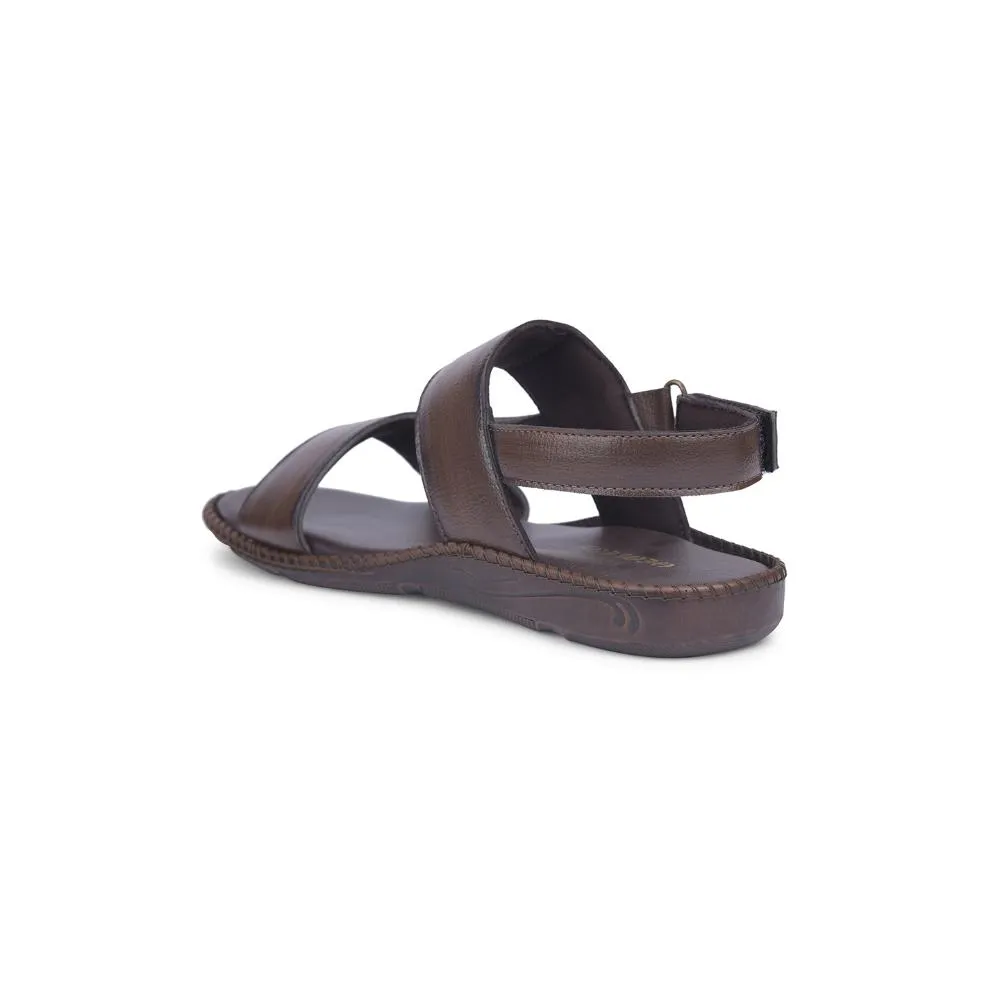 flexibility - enhancing shoes outdoor - style shoes Healers Brown Casual Sandal For Men VCL-103 By Liberty