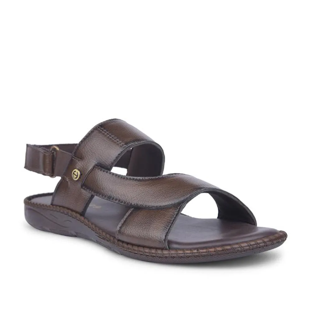 Healers Brown Casual Sandal For Men VCL-103 By Liberty Speed work LowTop