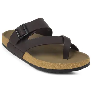 boxing shoes Healers Brown Casual Slipper For Mens AOL-6 By Liberty