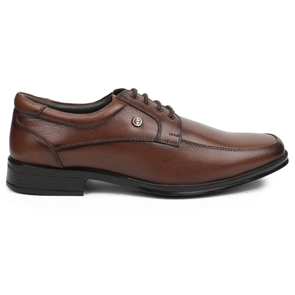Arch Support Construction Healers Brown Formal Lacing Derby Shoes For Men UDL-9 By Liberty