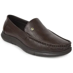 Healers Brown Formal Loafers For Men VSL-3 By Liberty beginner runner shoes
