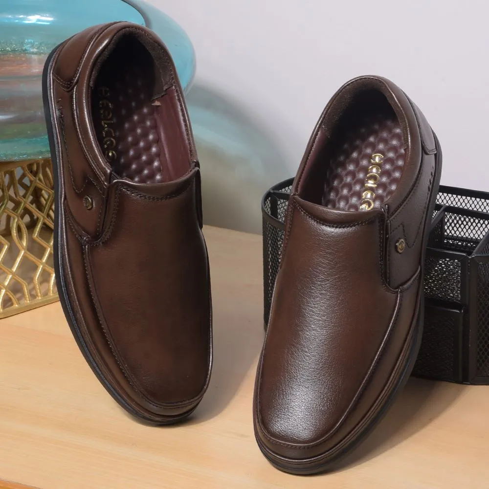 Fila Trainer Healers By Liberty Mens ERL-16 Brown Formal Non Lacing Shoes