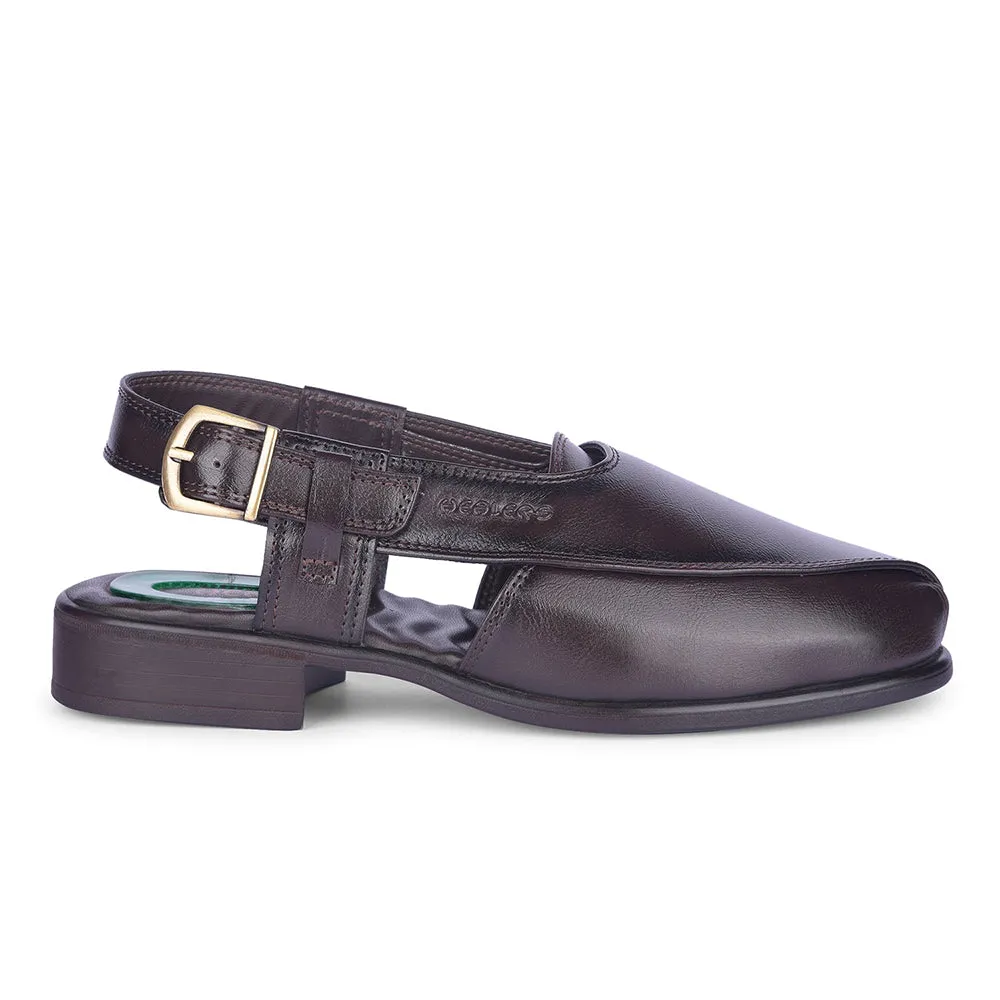 rehabilitation aid health-conscious Healers By Liberty Mens PISHOR-2E Brown Casual Sandal