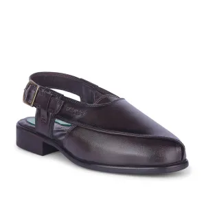 custom - fit running option Healers By Liberty Mens PISHOR-2E Brown Casual Sandal