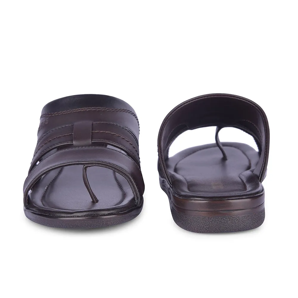 Healers By Liberty Mens ZUNAIRIO-E Brown Casual Slippers futuristic - design shoes