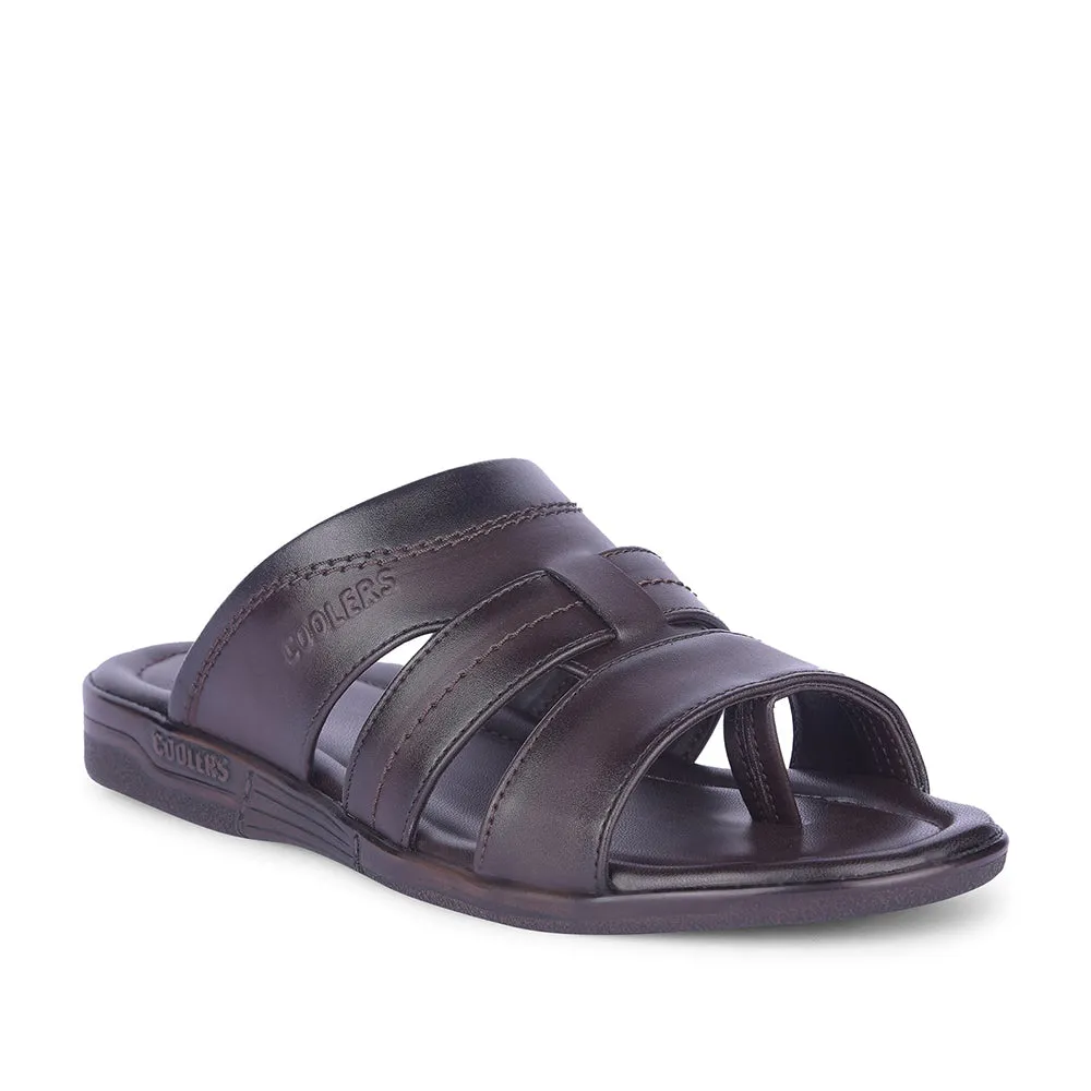 10K Run Healers By Liberty Mens ZUNAIRIO-E Brown Casual Slippers