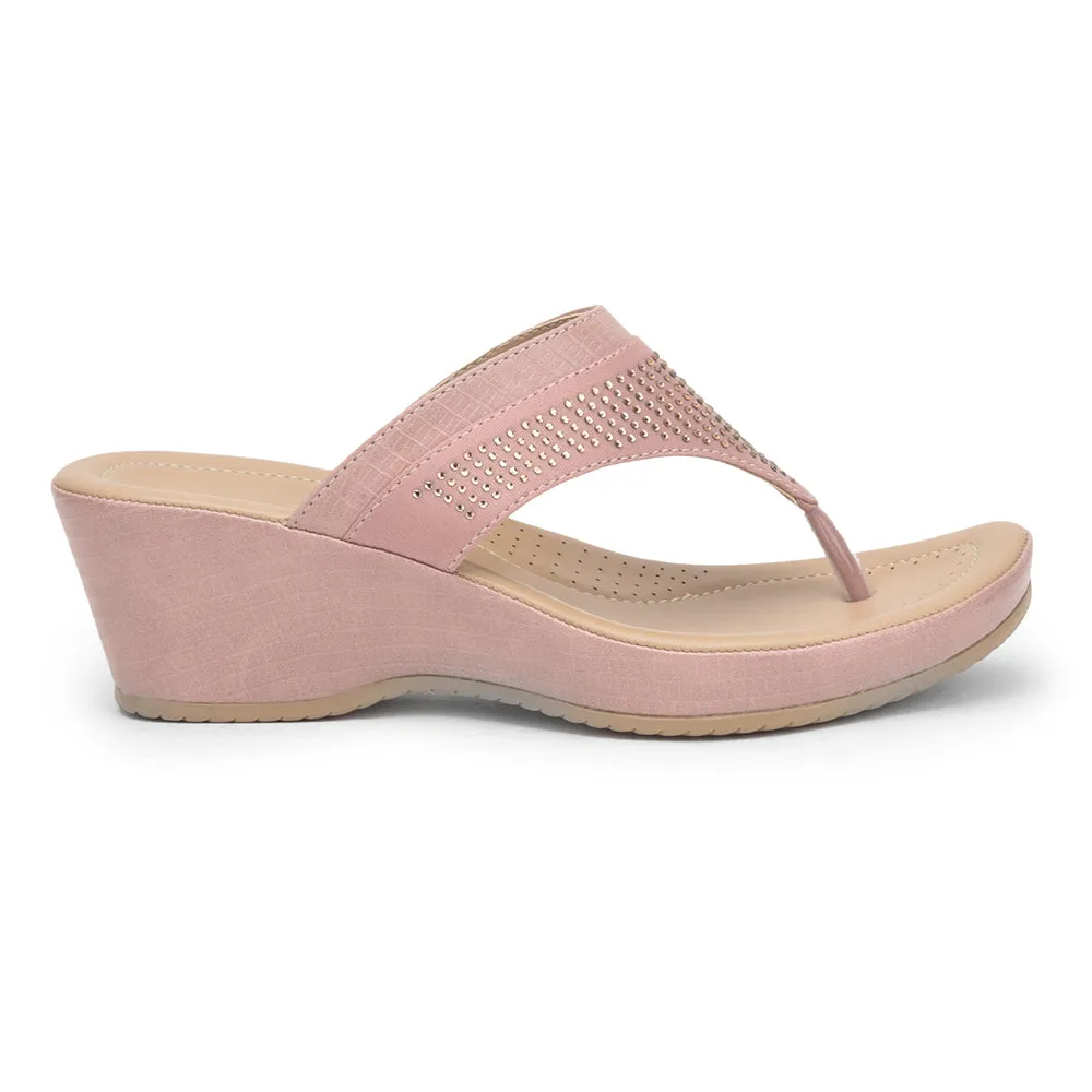 casual - wear Healers Fashion Thong For Ladies (Pink) MDL-75 By Liberty