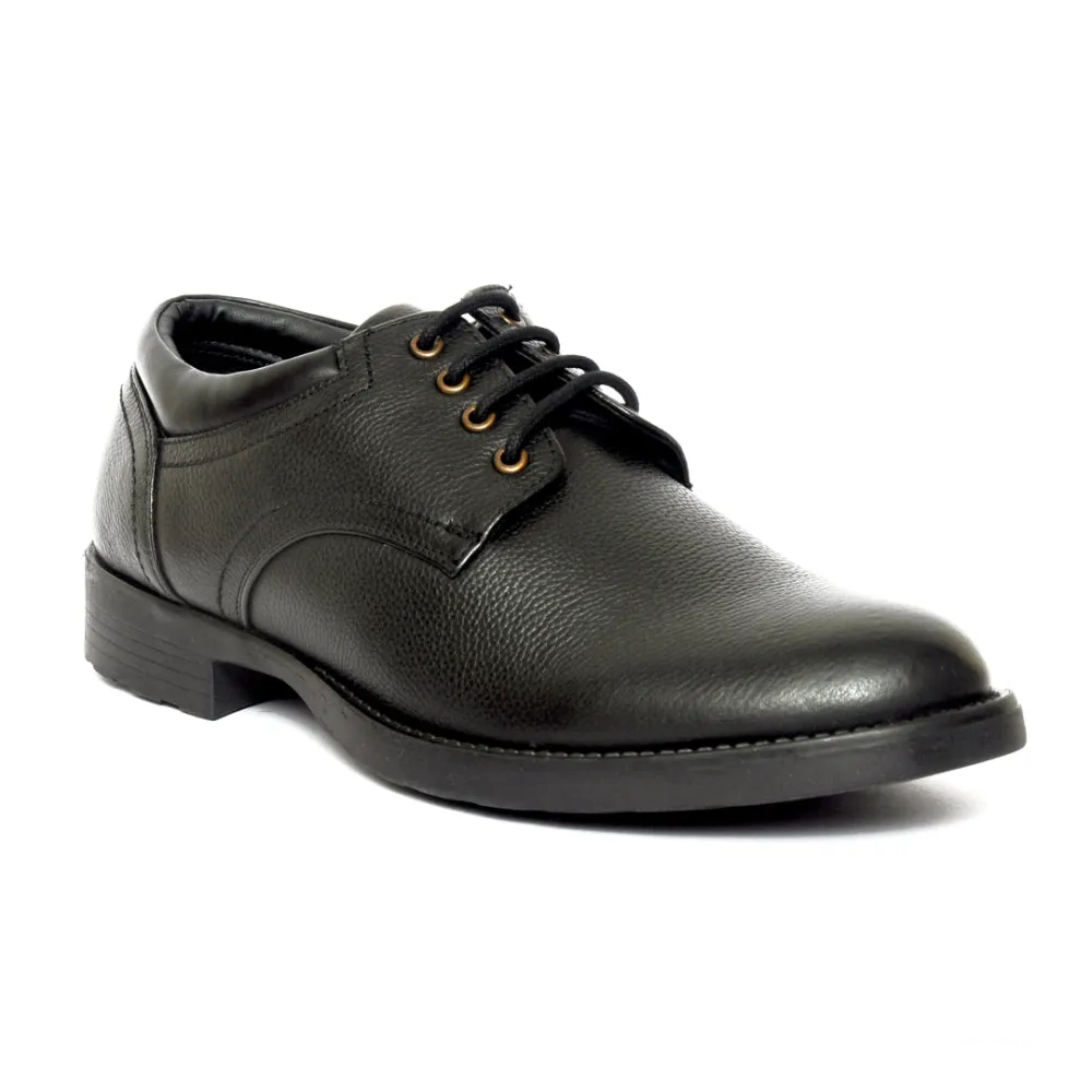 Healers Formal Black Lace-Up Derby Shoes For Men GAS-C17 By Liberty Rolling Transition Tech rainy - day shoes