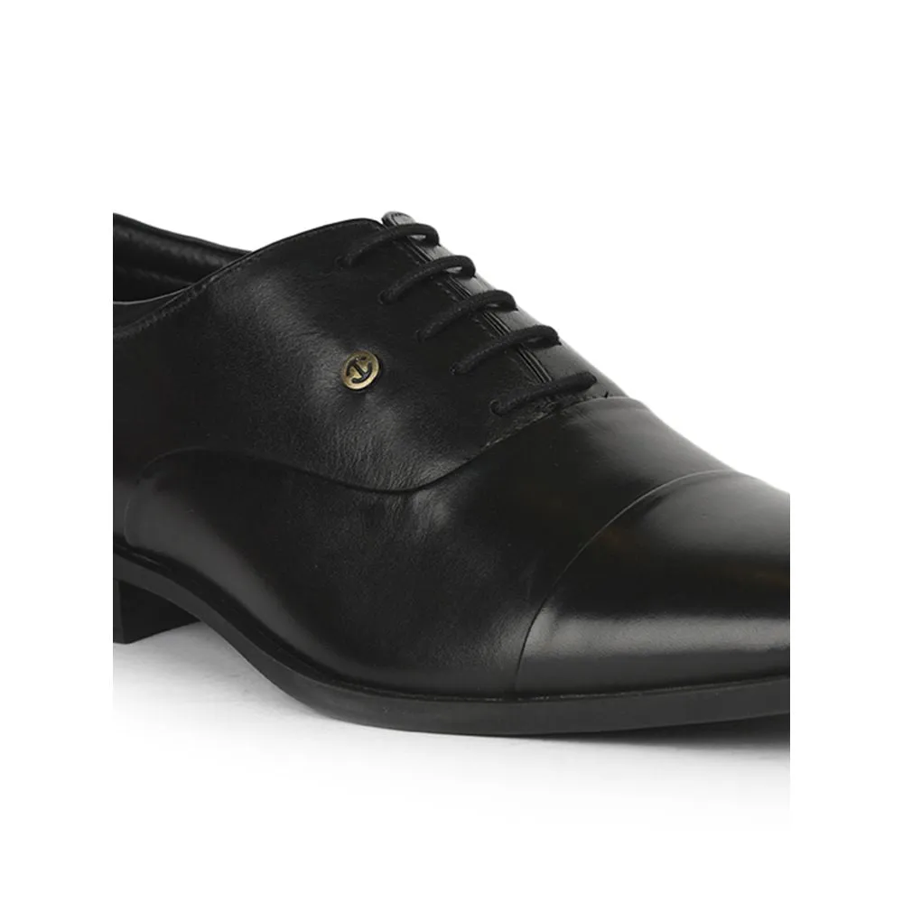 Healers Formal (Black) Lacing Classice Oxford Shoes For Men SSL-199 By Liberty coronation - themed running shoes running at night shoes