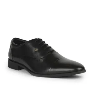 Healers Formal (Black) Lacing Classice Oxford Shoes For Men SSL-199 By Liberty Hyper Elastic Padding
