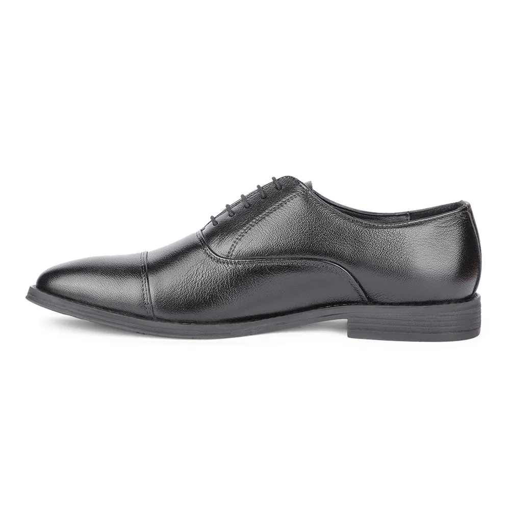 diamond - design shoes Healers Formal Black Lacing Derby Shoes For Men S201-04 By Liberty