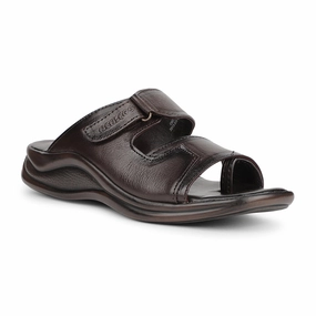 Odor Control Insoles Healers Brown Casual Slipper For Men 2013-906 By Liberty