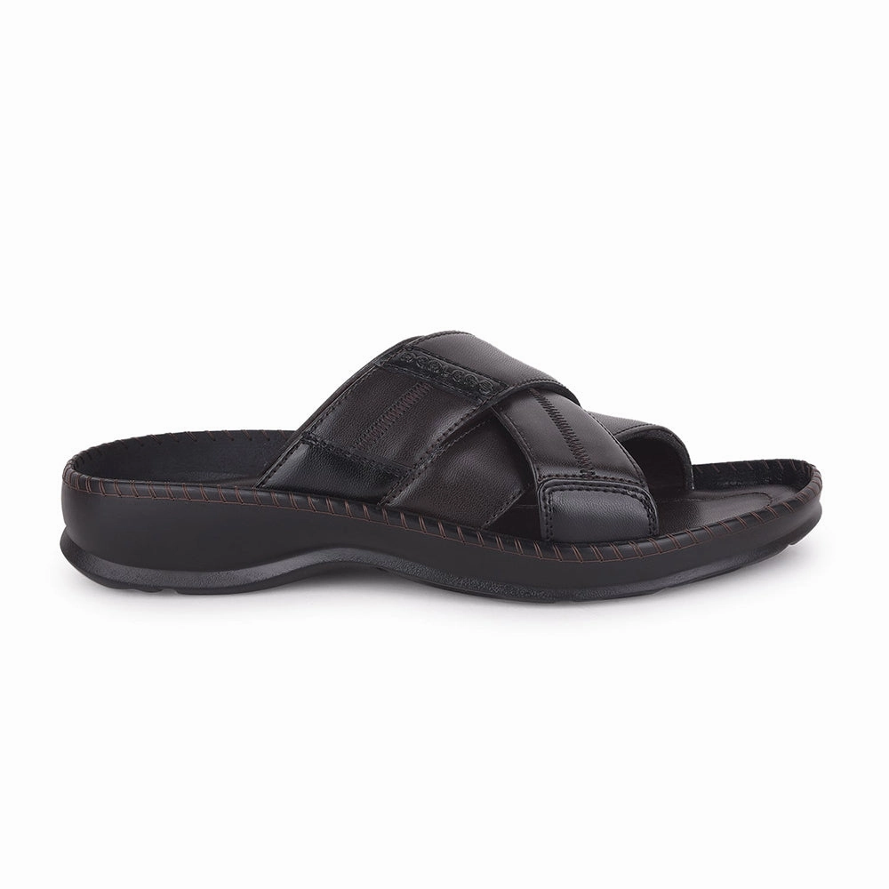 Beginner runner Healers Brown Casual Slippers For Men STARC-2E By Liberty