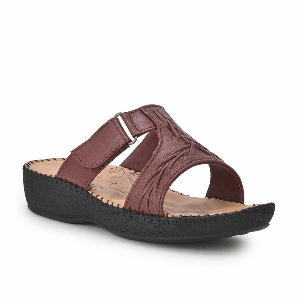 Comfort Focused Engineering Healers Comfort (Cherry) Slippers For Women DR-526 By Liberty