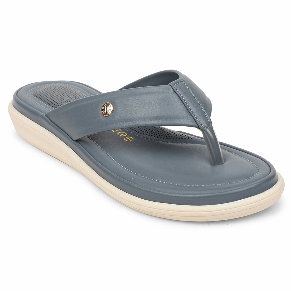 mystery - themed running option Healers Sky Blue Casual Slipper For Women SSAL-3 By Liberty