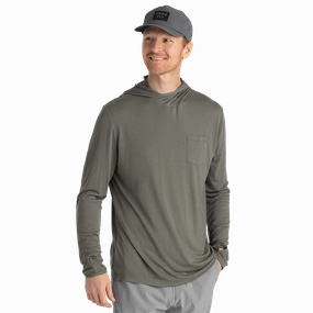 Free Fly Bamboo Lightweight Fleece Hoodie WaterResistant Coating